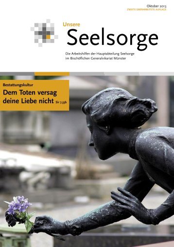Cover Seelsorge Bestattung 2013.indd - Bistum Münster