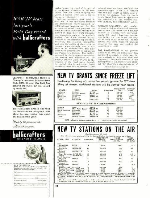 IN THIS ISSUE - AmericanRadioHistory.Com