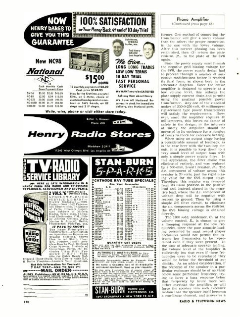 IN THIS ISSUE - AmericanRadioHistory.Com