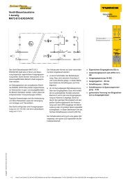 Ventil-Steuerbausteine 1-kanalig MK72-S13-EX0/24VDC