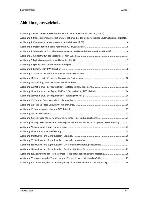 Bachelorarbeit - Thomas Elser (Hochschule Ulm)