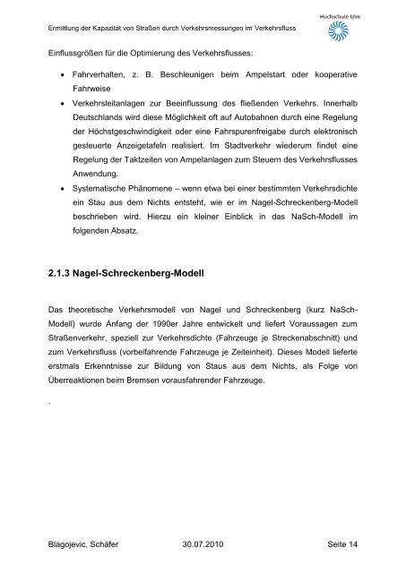 PDF 2.165kB - Hochschule Ulm