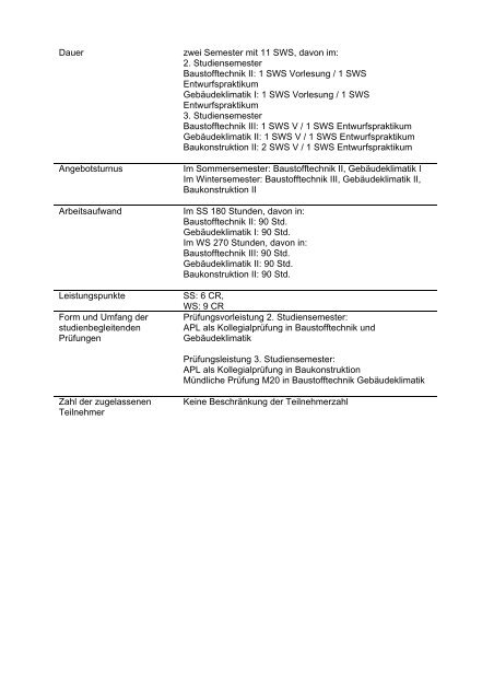 Studienordnung - Hochschule Wismar