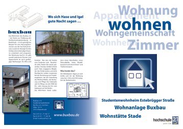 Studentenwohnheim - Hochschule 21