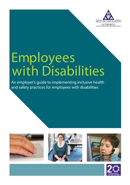 Employees with Disabilities - Health and Safety Authority