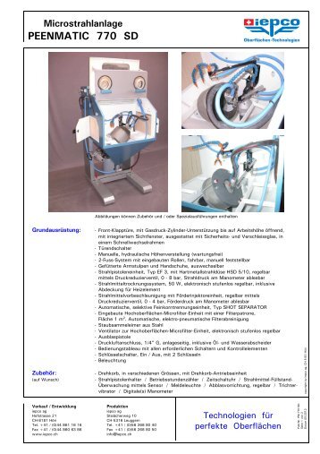 Datenblatt - iepco AG