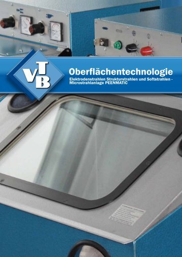 Oberflächentechnologie - TVB Technologie- und Vertriebs GmbH ...