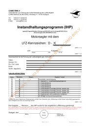 Instandhaltungsprogramm (IHP)