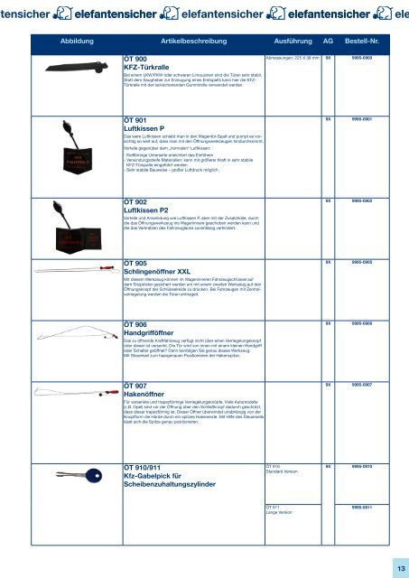 Produktkatalog Öffnungstechnik 2013/14 - BASI