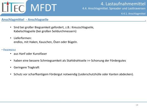 Lastaufnahmemittel - oeppi