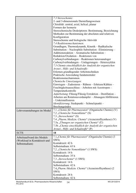 Modulhandbuch - Albert-Ludwigs-Universität Freiburg