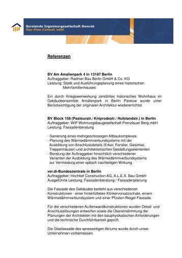 Referenzliste im PDF-Format - Bau-Plan-Consult GmbH