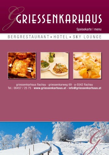 Speisekarte | menu