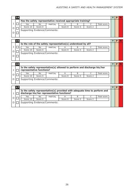 Audit Tool Revise 1 - Health and Safety Authority