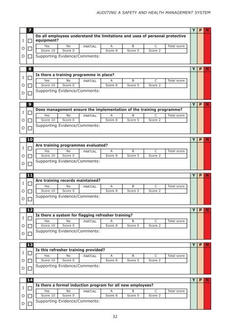 Audit Tool Revise 1 - Health and Safety Authority