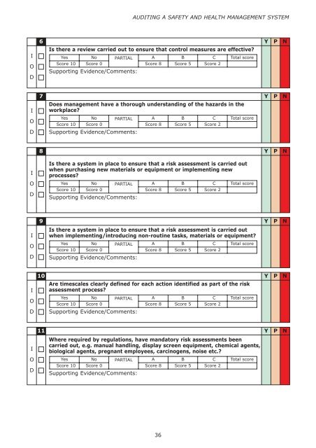 Audit Tool Revise 1 - Health and Safety Authority