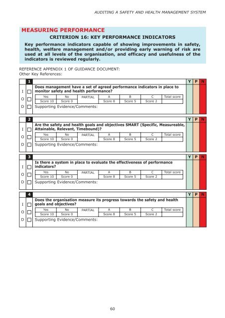 Audit Tool Revise 1 - Health and Safety Authority