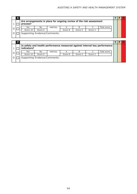 Audit Tool Revise 1 - Health and Safety Authority