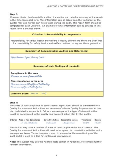 Audit Tool Revise 1 - Health and Safety Authority