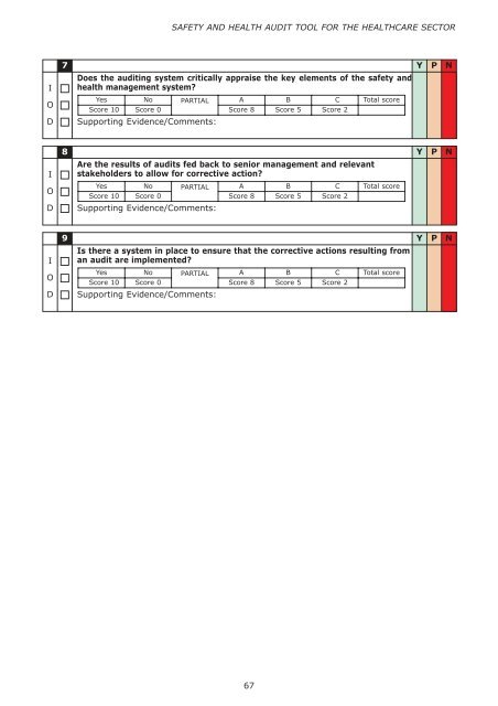 Audit Tool Revise 1 - Health and Safety Authority