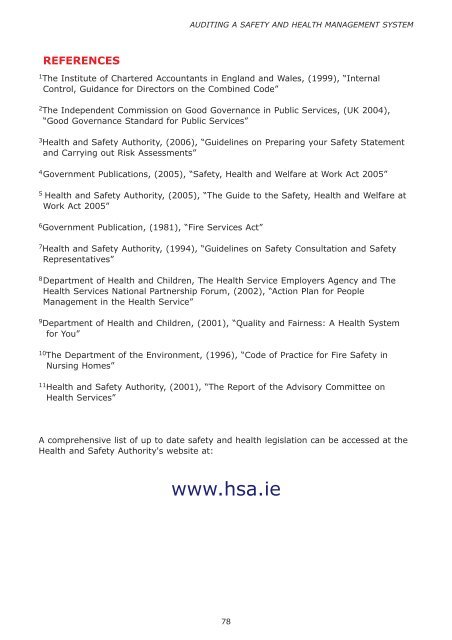 Audit Tool Revise 1 - Health and Safety Authority