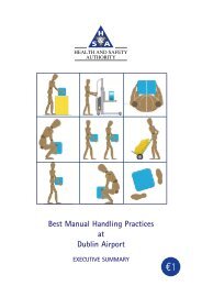 Best Manual Handling Practices at Dublin Airport - Health and ...