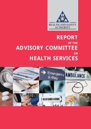 Advisory Report - Health and Safety Authority