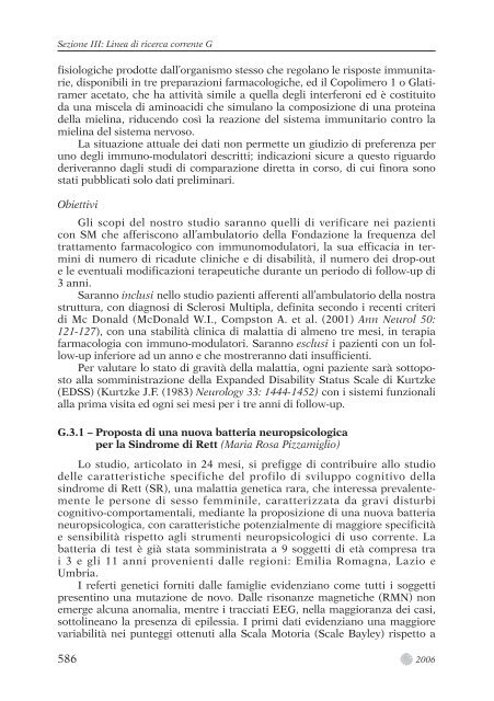 Linea G.pdf - Fondazione Santa Lucia