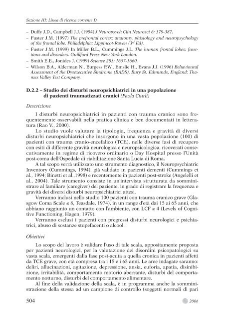 Solo testo.pdf - Fondazione Santa Lucia