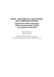Paola Marangolo, M. Cristina Rinaldi, Marco Lauriola - Fondazione ...
