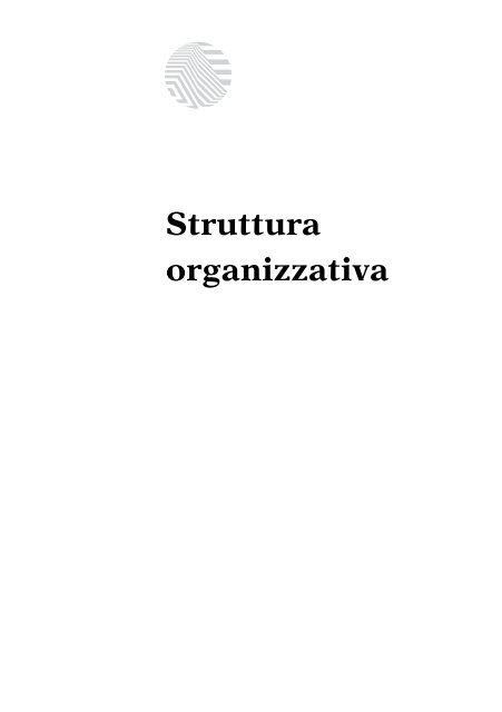 Struttura organizzat.. - Fondazione Santa Lucia