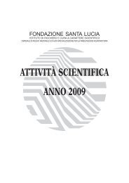 0-TESTO COMPLETO.pdf - Fondazione Santa Lucia