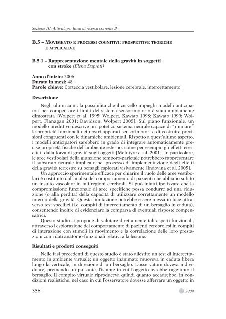 0-TESTO COMPLETO.pdf - Fondazione Santa Lucia