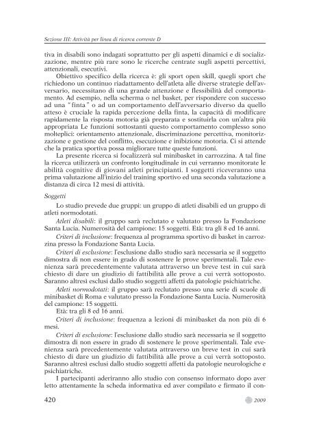 0-TESTO COMPLETO.pdf - Fondazione Santa Lucia