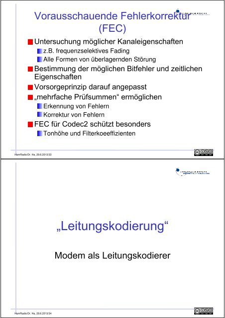 Digitale Sprachübertragung -CODEC2 und FreeDV-29.06.13-qq