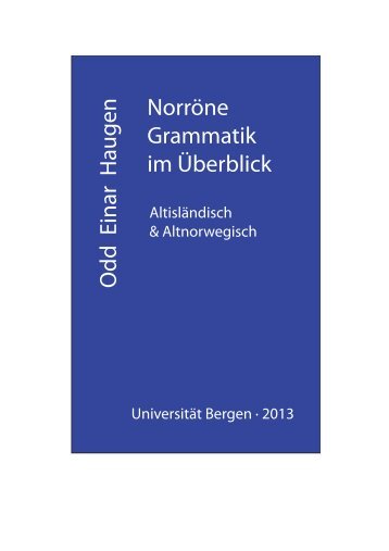 Universität Bergen, 2013