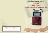 Digital Physical Therapy Muscle Stim MPO 5500