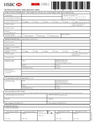 BUSINESS OUTGOING WIRE REQUEST FORM - HSBC Bermuda