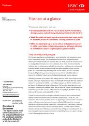 Vietnam at a glance-Things are starting to look up - HSBC