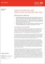 ThÃ¡ng 11 â 2012 : Triá»n vá»ng kinh táº¿ Viá»t Nam - HSBC