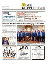 vom 16. Mai 2013 [PDF, 5.00 MB] - Glattfelden