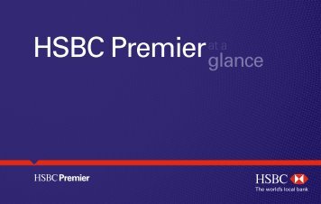 HSBC Premier Services - HSBC Sri Lanka