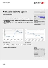 Generic Equity Note - HSBC Sri Lanka