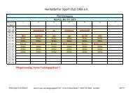 Platzbelegung Cristina neu - Hermsdorfer Sport Club 1906 eV