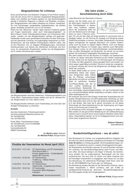 Amtsblatt herunterladen - Gemeinde Lichtenau