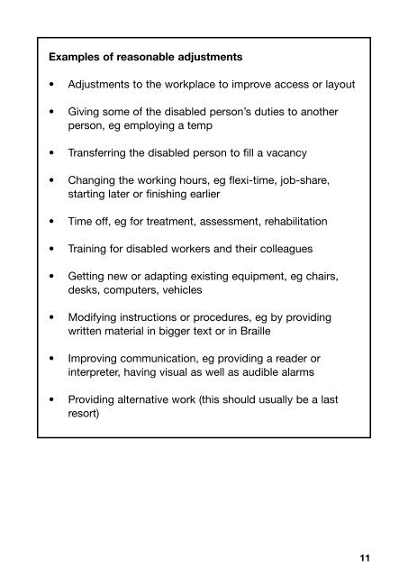 Health and safety for disabled people and their employers - HSE