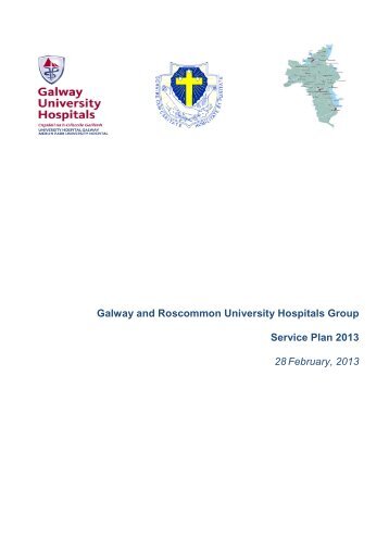 Galway and Roscommon University Hospital Group Service Plan ...