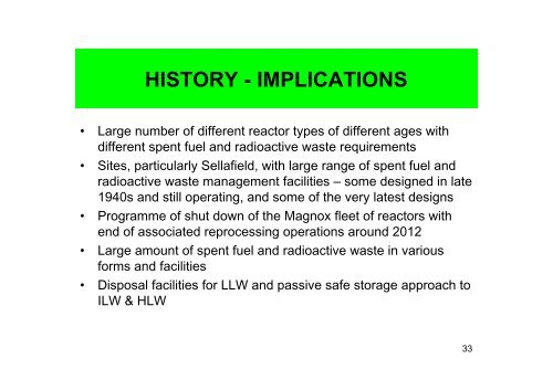 UK presentation to the first review meeting - HSE