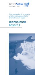 Technofonds Bayern II - Bayern Kapital