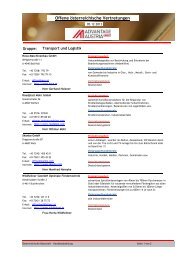 Transport und Logistik - Advantage Austria